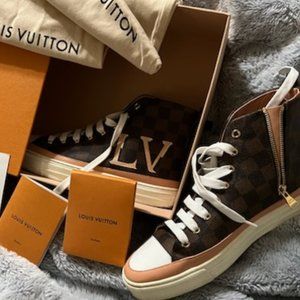 Authentic Louis Vuitton Stellar Sneaker Boots Size 11 (41 Euro)
